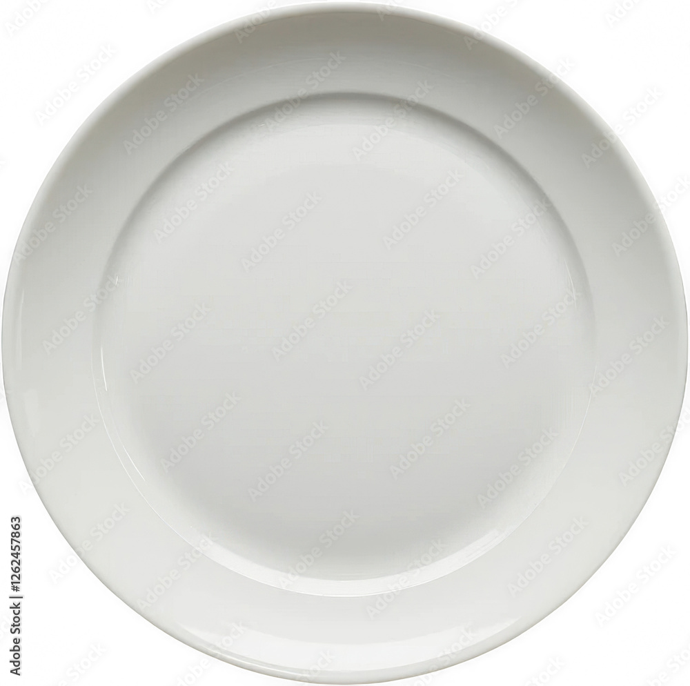 Empty White Dinner Plate Clean Porcelain Dishware Restaurant Table Setting Food Photography Prop Empty White Dinner Plate Clean Porcelain Dishware Restaurant Table Setting Food Photography Prop