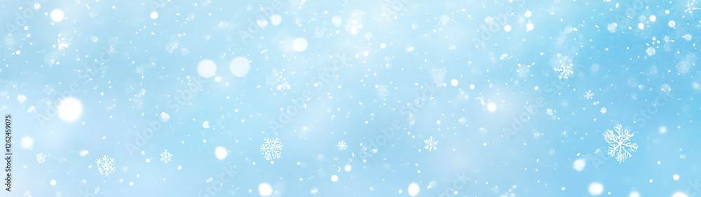 Winter Wonderland Snowflakes Gently Falling in a Soft Blue and White Background A Serene and Festive Scene Perfect for Winter and Holiday Themes Winter Wonderland Snowflakes Gently Falling in a Soft Blue and White Background A Serene and Festive Scene Perfect for Winter and Holiday Themes