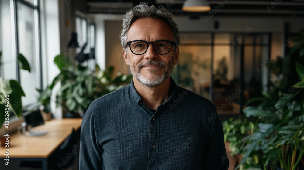 Confident mature professional portrait. Confident mature professional portrait.
