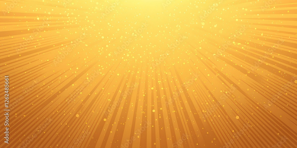 Obraz premium sunburst light with comic art style background