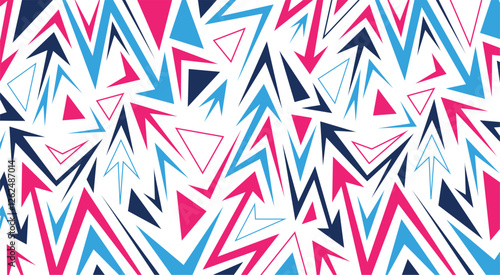 pattern, geometrico, frecce, dinamico,  grafica astratta, caotico