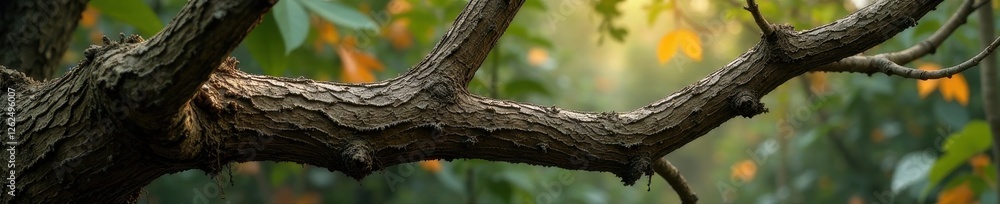 Intricate bark detail, gnarled branches, isolated , organic, rustic