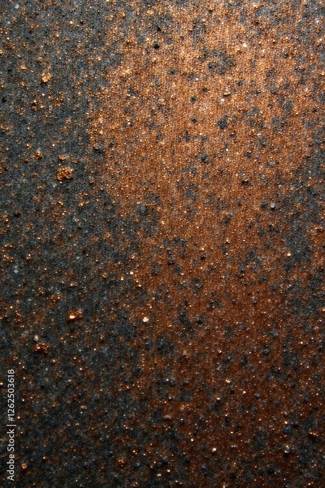 Oxidized copper plate, intricate surface pattern, metallic, detail Oxidized copper plate, intricate surface pattern, metallic, detail