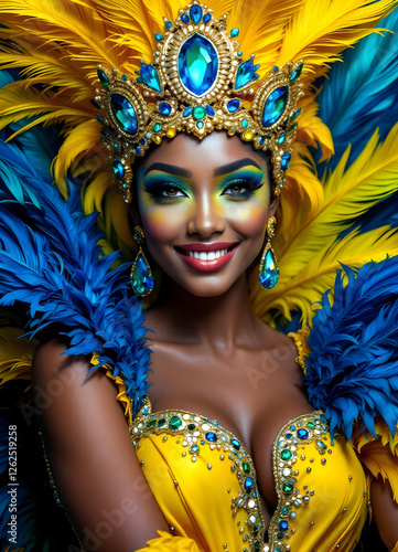 Brazilian Beauty Dazzles at Rio Parade