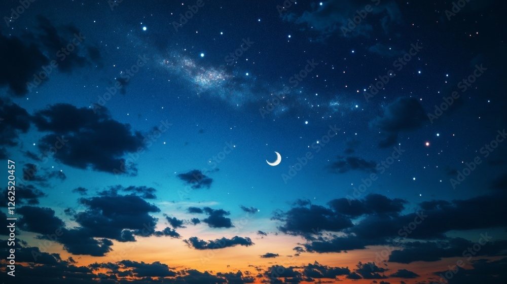 Synthetic star field. Solar system sky. Cosmo and Moon. Illustrative representation. Beautiful and mesmerizing space galaxy background with moon. Synthetic star field. Solar system sky. Cosmo and Moon. Illustrative representation. Beautiful and mesmerizing space galaxy background with moon.