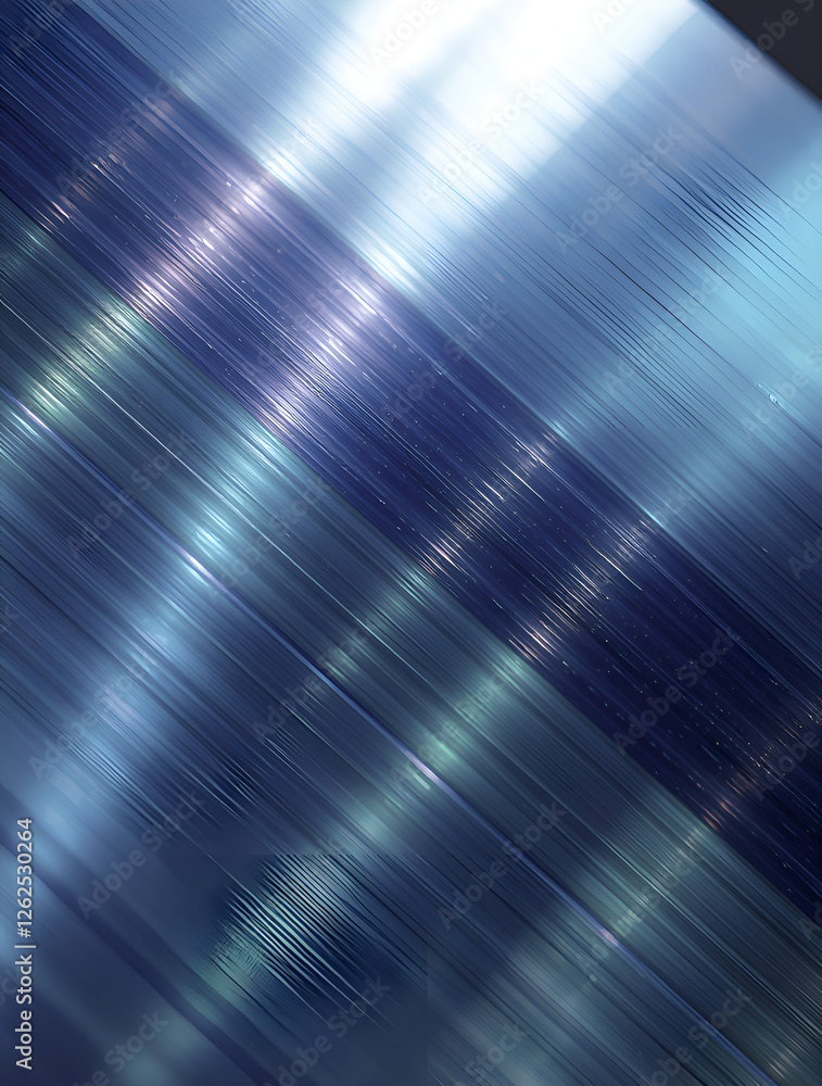 Fototapeta premium Futuristic hi-tech style background featuring a close-up image of a steel smooth and sharp metal surface. Perfect for technology, innovation or cyberpunk style design.