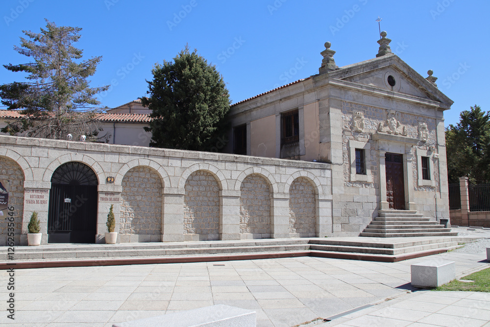 Obraz premium st teresa convent in avila in spain 