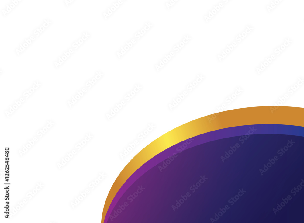 Illustration of an Violet Gold Gradient Frame Illustration of an Violet Gold Gradient Frame