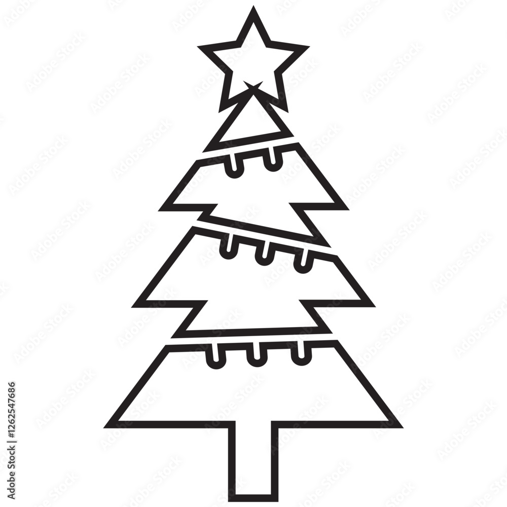 Christmas, decoration, forest icon Christmas, decoration, forest icon