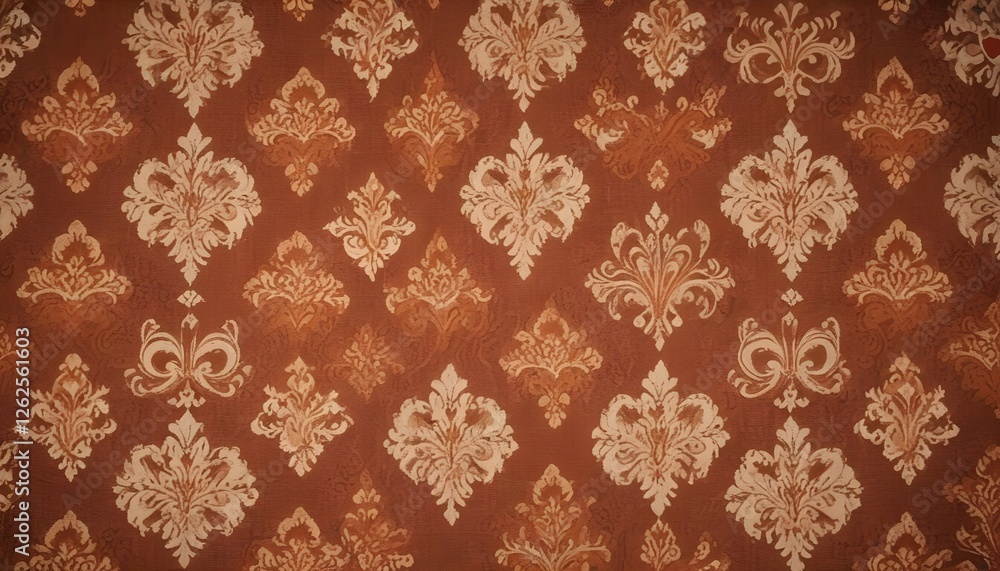 Elegant woven fabric with intricate designs, perfect for cozy textile backgrounds Elegant woven fabric with intricate designs, perfect for cozy textile backgrounds