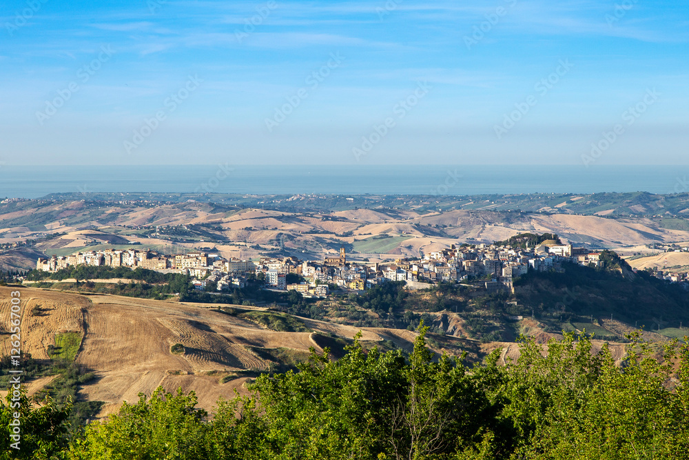 Obraz premium Panorama di Atessa