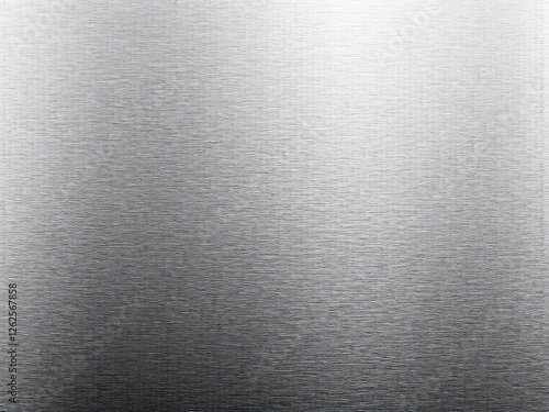 Edelstahloberfläche mit feiner gebürsteter Textur