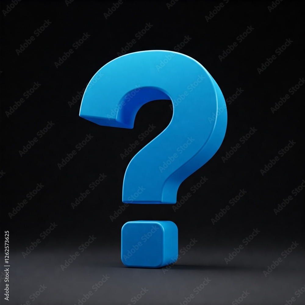 3D ? question mark design 3D ? question mark design
