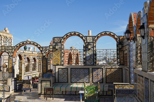 La medina di Tunisi, Patrimonio dell'umanità,UNESCO, intrico di vicoli animati da negozi di spezie e artigianato, nasconde alcuni edifici di grande pregio storico ed architettonico,Tunisi city,, Tunis