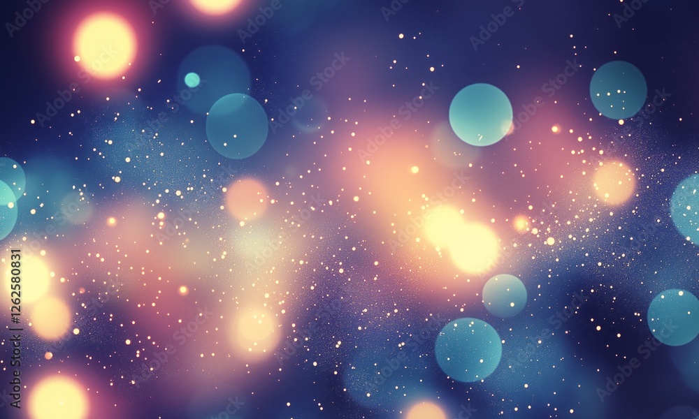 bokeh blue lights film dust background bokeh blue lights film dust background