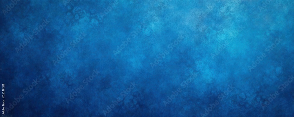 Obraz premium Deep blue concrete backdrop, abstract textured pattern , close-up, cement, aged