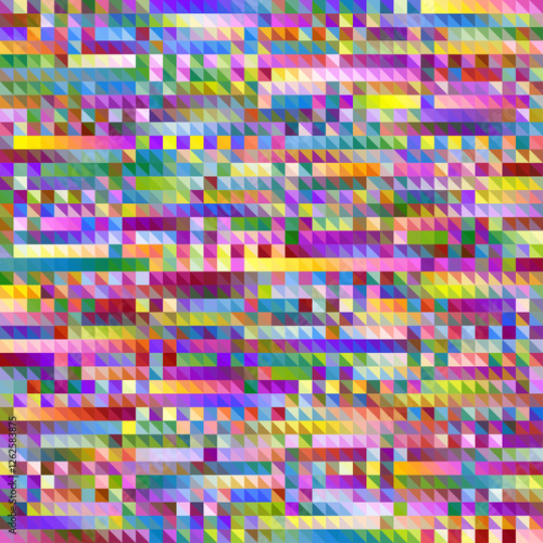 Pixel bitmap texture pattern. Geometric pixel pattern. Abstract bitmap retro design. Vector illustration