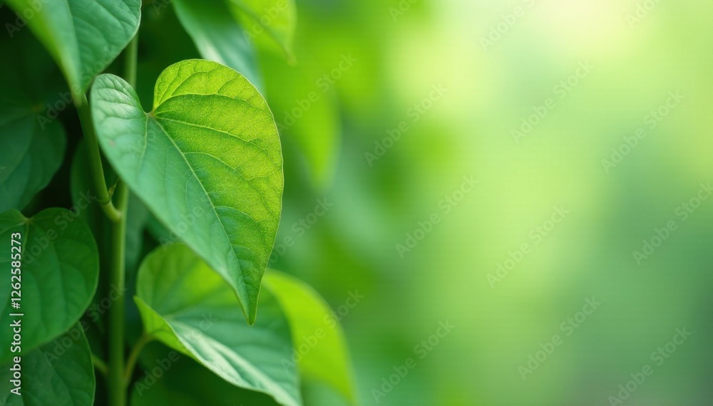 Delicate spring vine leaf, light green, climbing wall Soft focus , gentle, backdrop Delicate spring vine leaf, light green, climbing wall Soft focus , gentle, backdrop