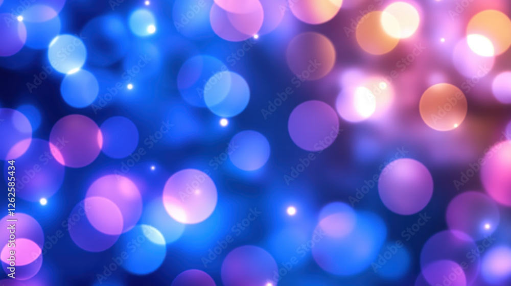 Vibrant blue and purple bokeh effect creates dreamy background, perfect for various design projects. soft, circular lights evoke sense of wonder and creativity Vibrant blue and purple bokeh effect creates dreamy background, perfect for various design projects. soft, circular lights evoke sense of wonder and creativity