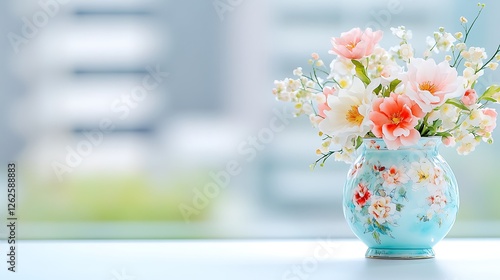 Floral display photography