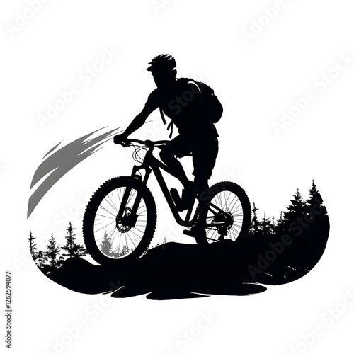mtb silhouette