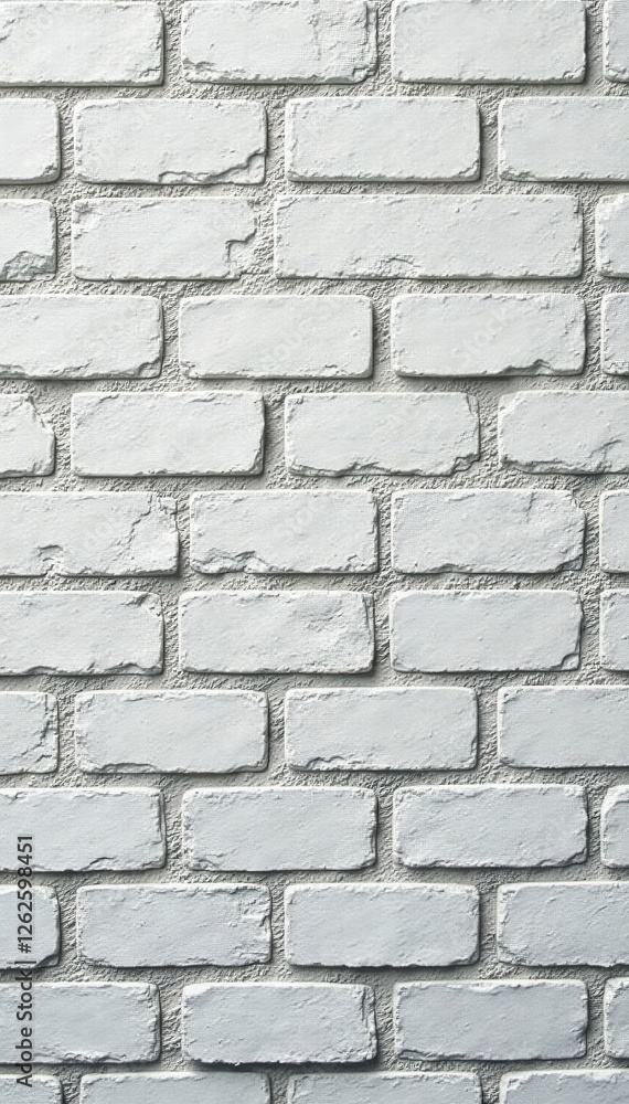 Obraz premium Light grey painted brick wall texture Subtle stone tile effect Modern backdrop , stone tile, elegant, clean