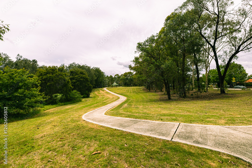 Fototapeta premium Currans hills and its green spaces