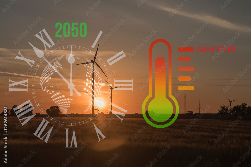 rozwój elektrowni wiatrowych jako świadomość potrzeb zmian klimatycznych do roku 2050