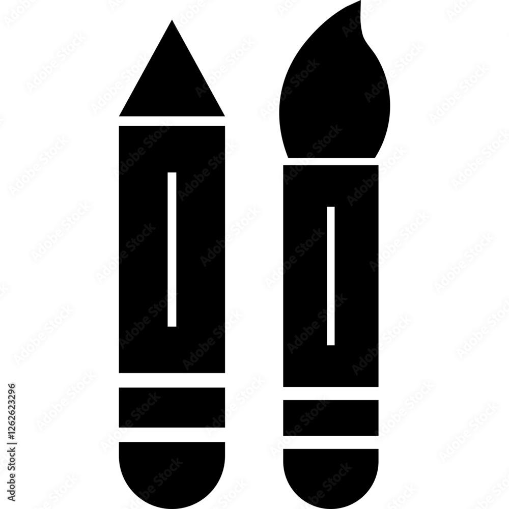 Art, education, tools icon Art, education, tools icon