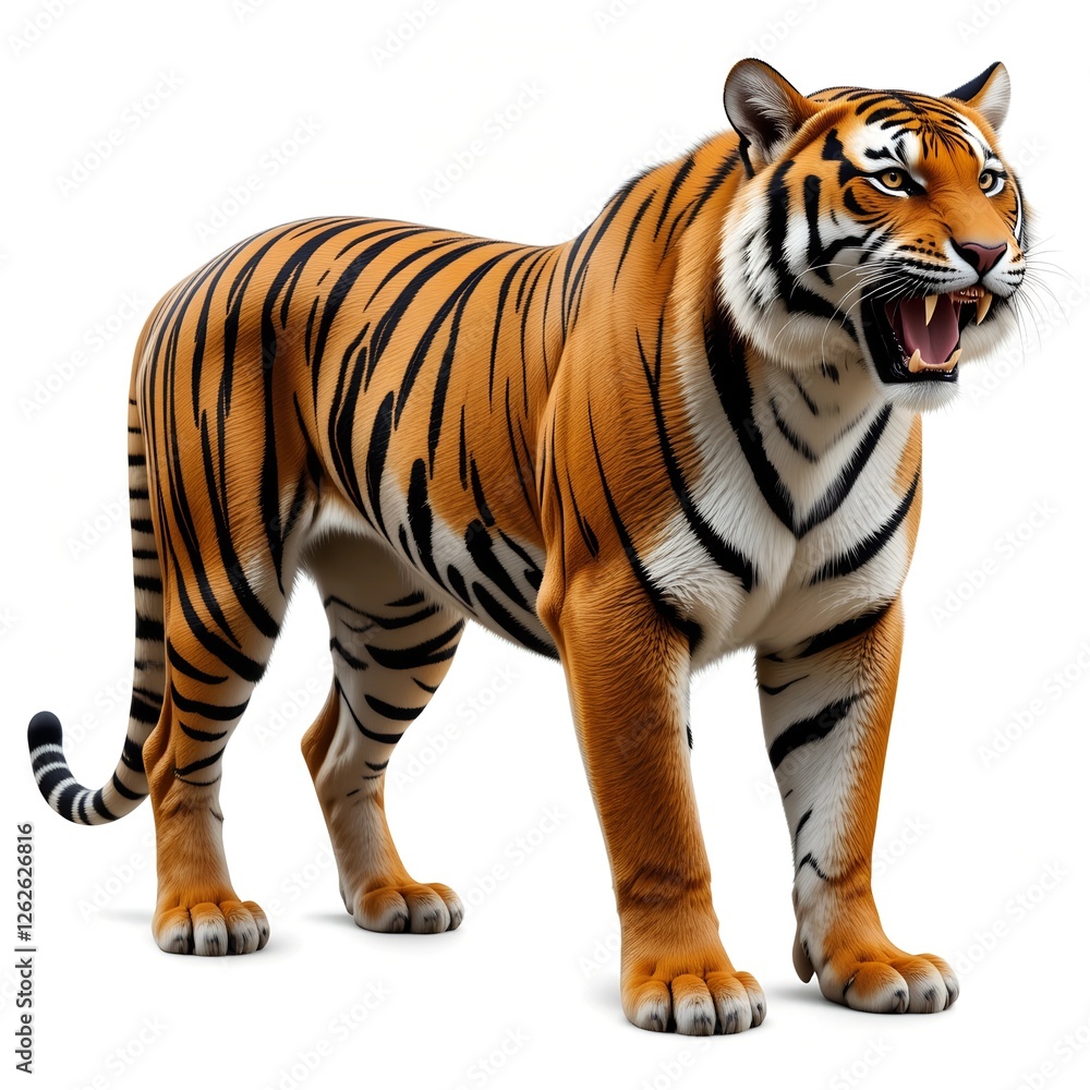 Obraz premium Royal Bengal Tiger ai generated