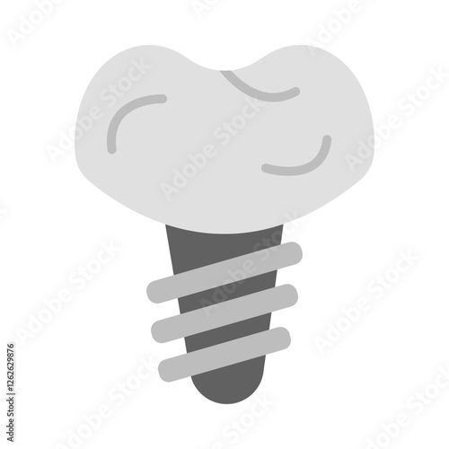 Implant flat icon