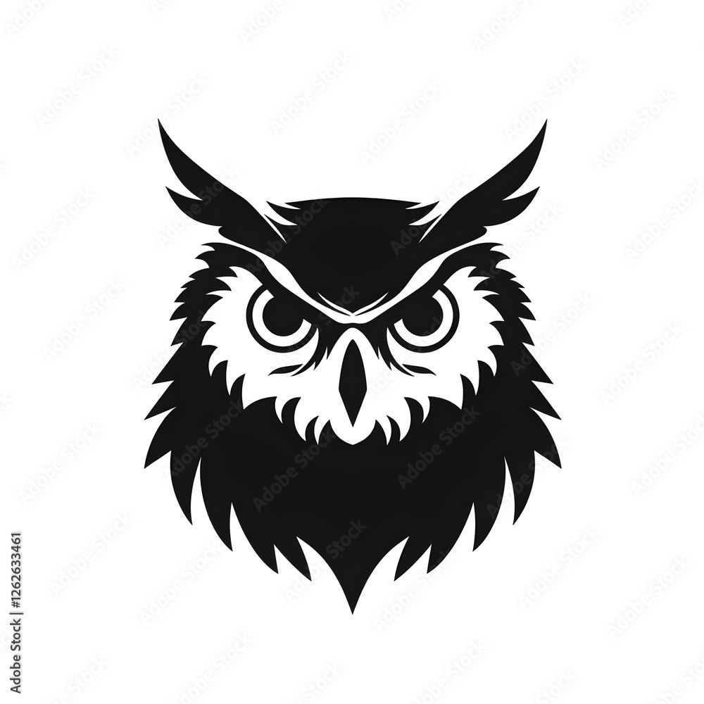 Obraz premium owl silhouette