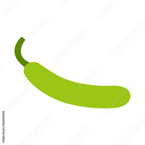 Bottle gourd flat icon