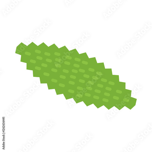 Bitter gourd flat icon
