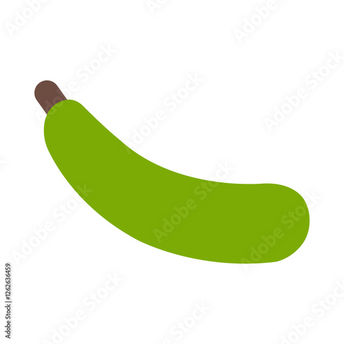 Pointed gourd flat icon
