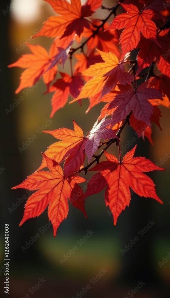 Deep russet beech leaves clinging to branches, red, photography, tree Deep russet beech leaves clinging to branches, red, photography, tree