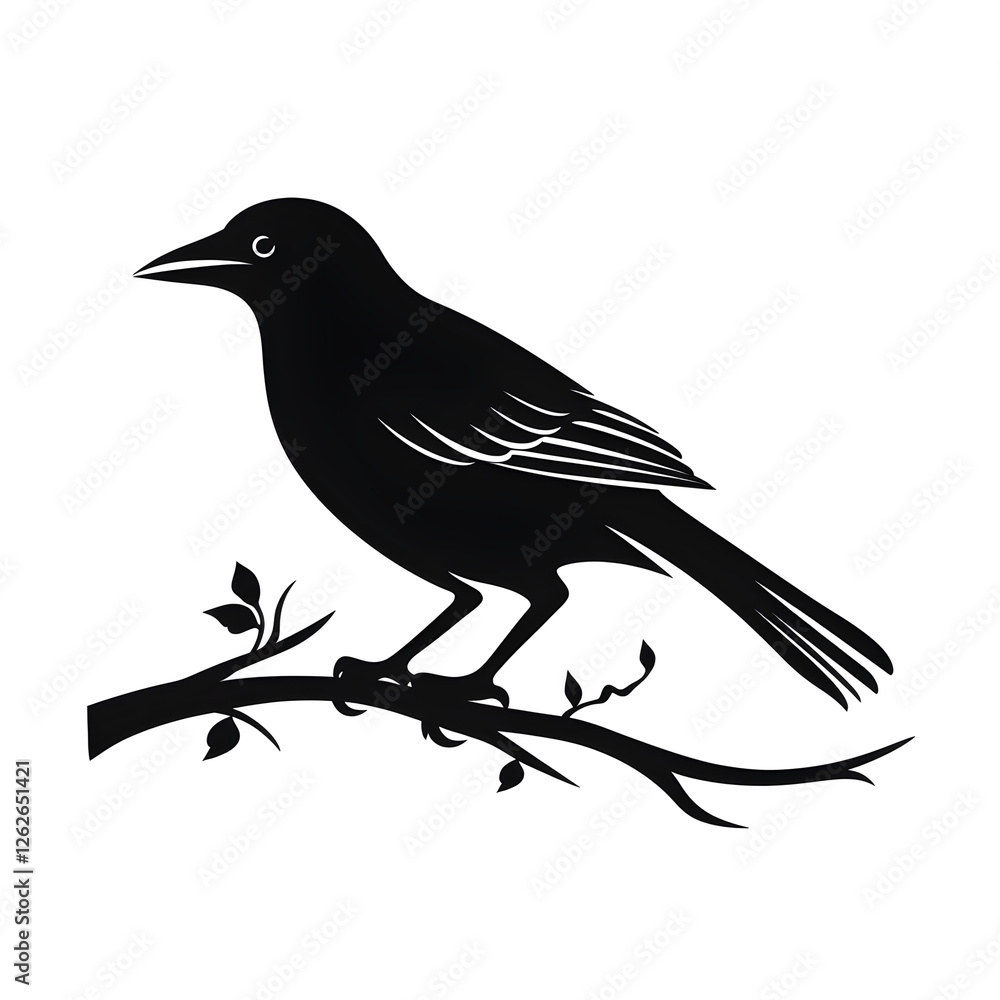 Obraz premium bird silhouette