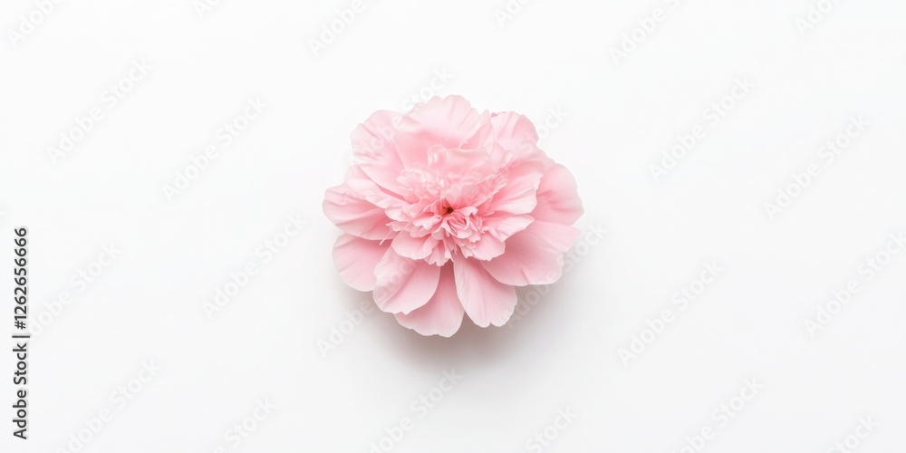 peony flowers are a beautiful concept. Delicate pink flower on a white background. peony flowers are a beautiful concept. Delicate pink flower on a white background.