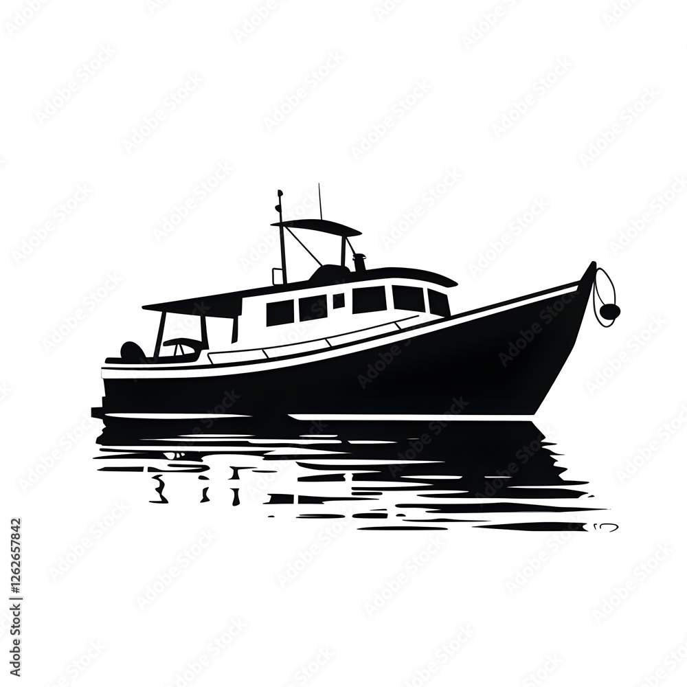boat silhouette boat silhouette