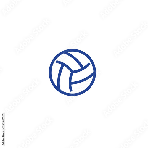 volleyball icon vector design , sport icon
