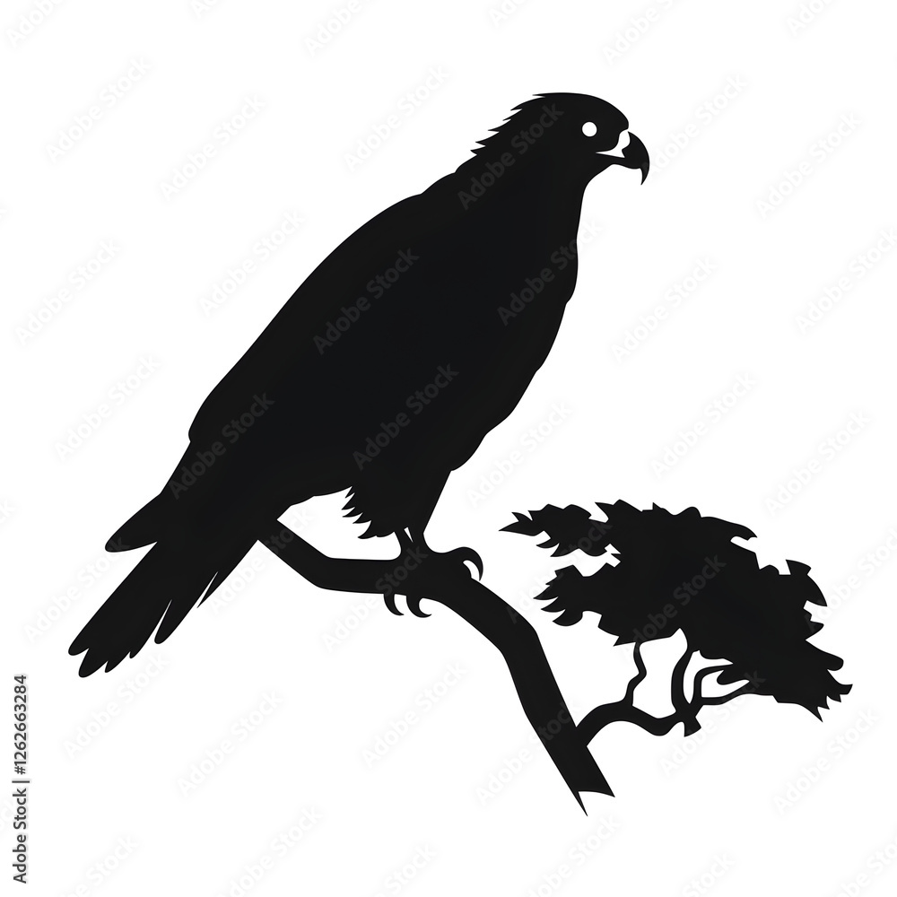 Fototapeta premium hawk silhouette