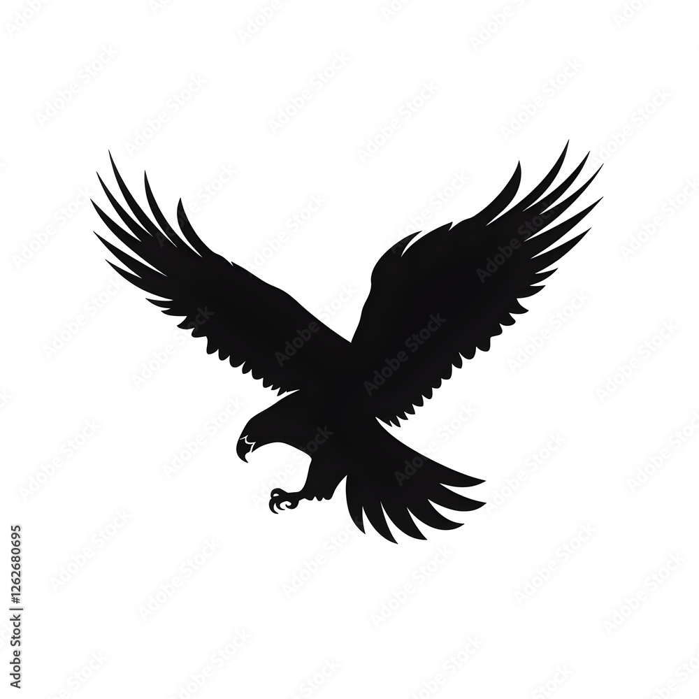 Obraz premium eagle silhouette