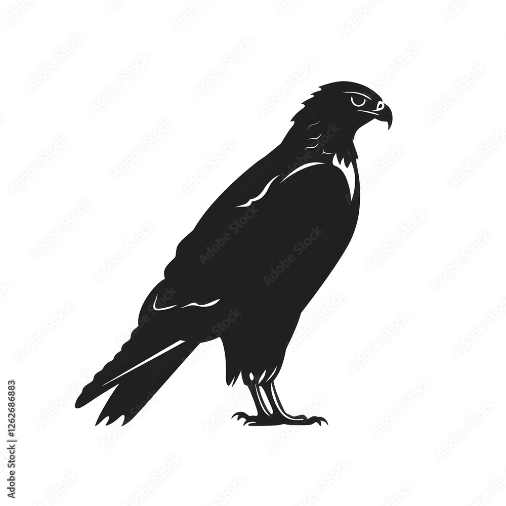 Fototapeta premium hawk silhouette