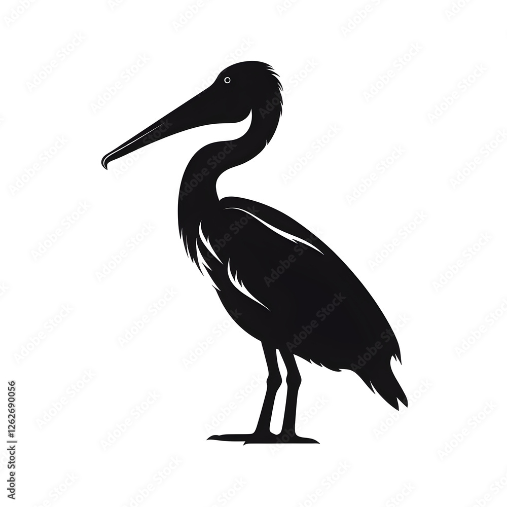 Fototapeta premium pelican silhouette