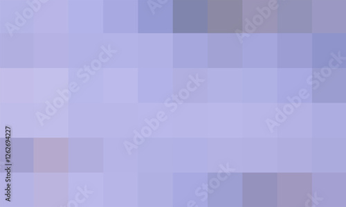 Soft Lilac Pixelated Background Abstract Cool-Toned Vector Texture with Subtle Gradient for Digital Art, Web Design, and Calm Aesthetic. EPS 10. Vector illustration
