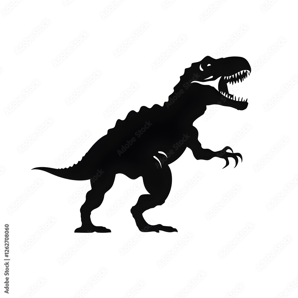 tyrannosaurus silhouette tyrannosaurus silhouette