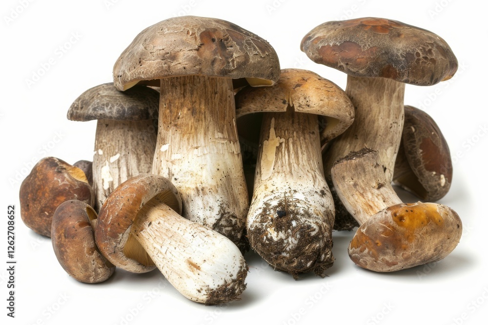 Earthy Brown Porcini Mushrooms