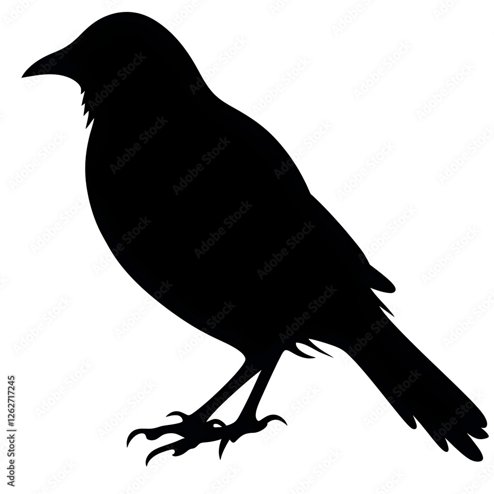 Fototapeta premium bird clip art silhouette