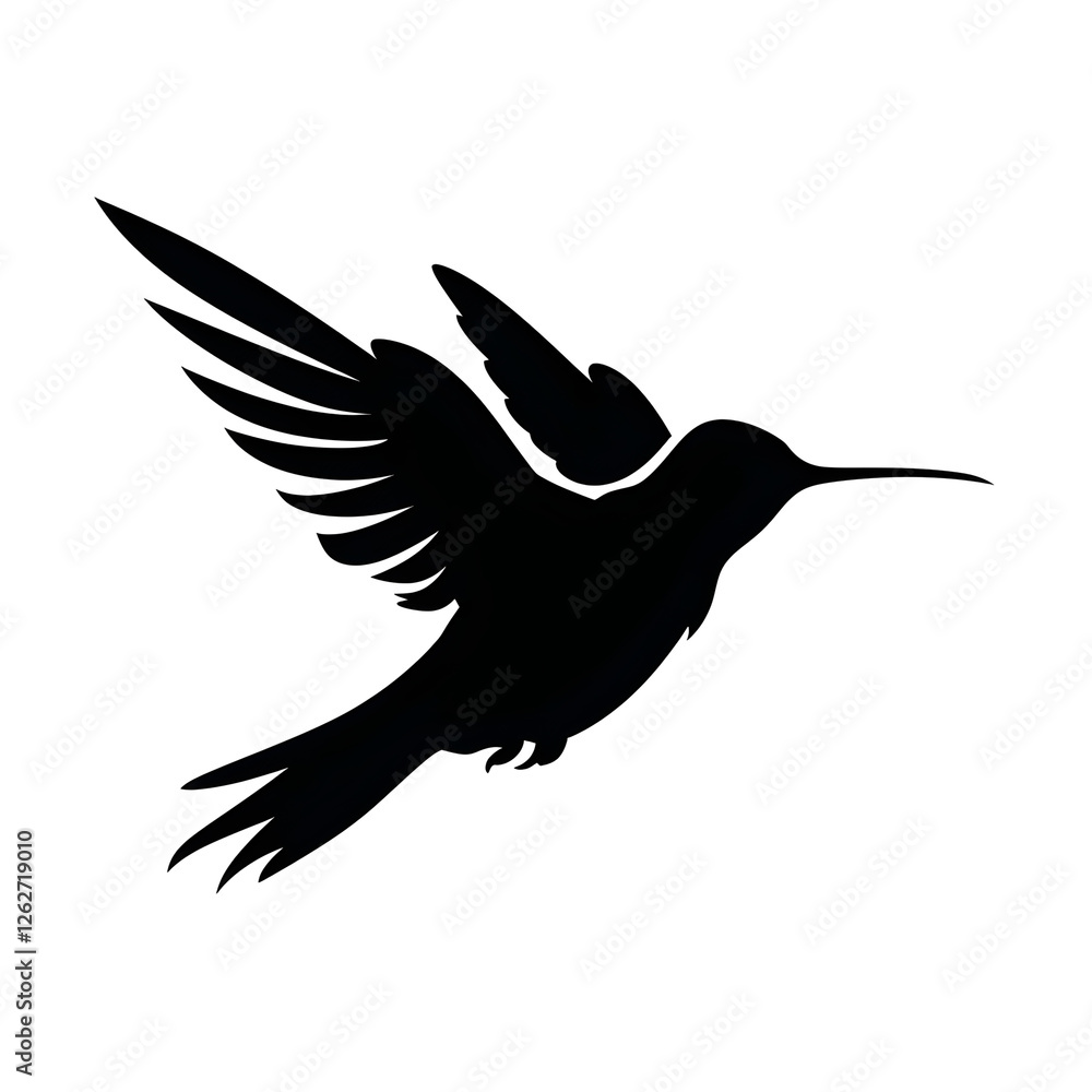 hummingbird silhouette hummingbird silhouette