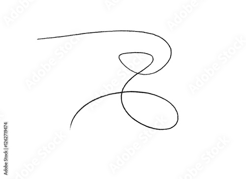 marker lines isolated brush stroke mark hand draw	
scribble